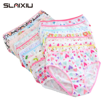 12Pcs/Lot 200-Kinds Style Kids Baby Underwear For Girls Briefs Organic Cotton Children's Panties Kids Briefs Baby Clothing 2-10y