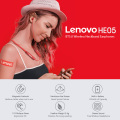 Lenovo Earphone Bluetooth5.0 Wireless Headset Magnetic Neckband Earphones IPX5 Waterproof Sport Earbud with Noise Cancelling Mic