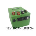 12V battery lifepo4 200ah 70ah 40ah rechargeable lithium battery 100AH with BMS Used for outdoor engine special car and RV 1 ord