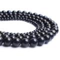 Natural Dark Blue Sandstone Beads Loose Stone Round Sitara Stars Beads for DIY Jewelry Making 4 6 8 10 12mm