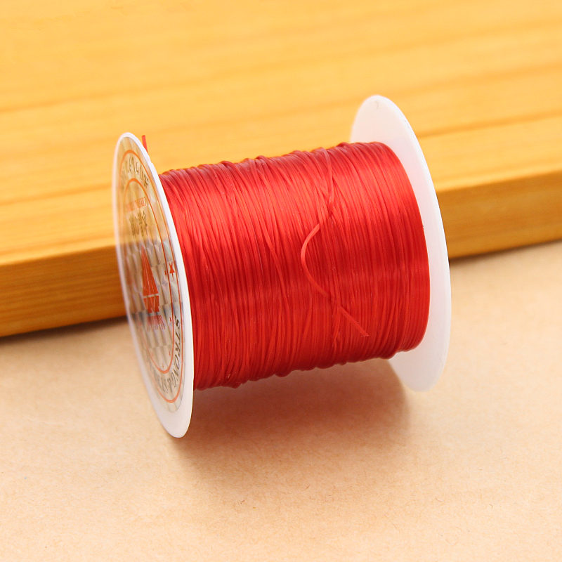 15 colors available 8Yards/roll Crystal line Rubber Nylon Cords/String Chinese Knot Cord DIY Bracelet Jewelry Findings