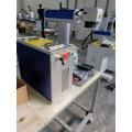 30W MAX Raycus and JPT fiber laser marking machine metal engraving machine with 200*200mm working table