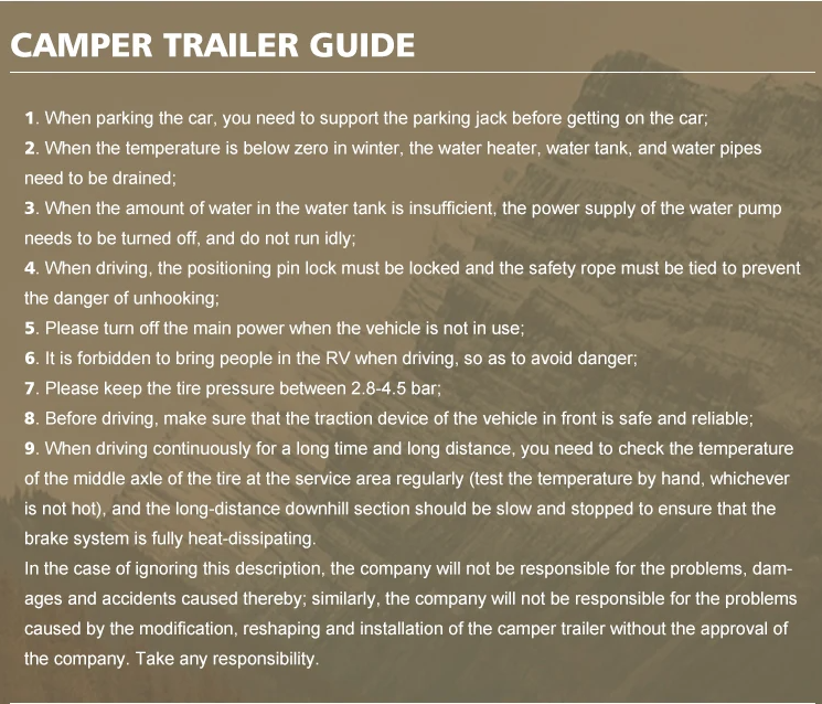 Mini Travel Trailer 20