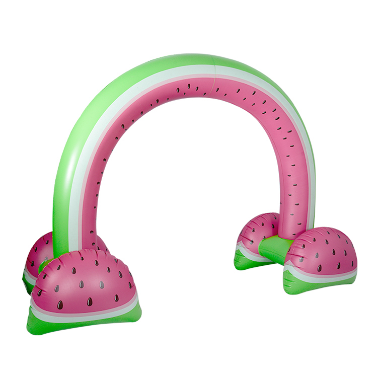 Oem Kids Watermelon Inflatable Sprinklers Arch Toys 2