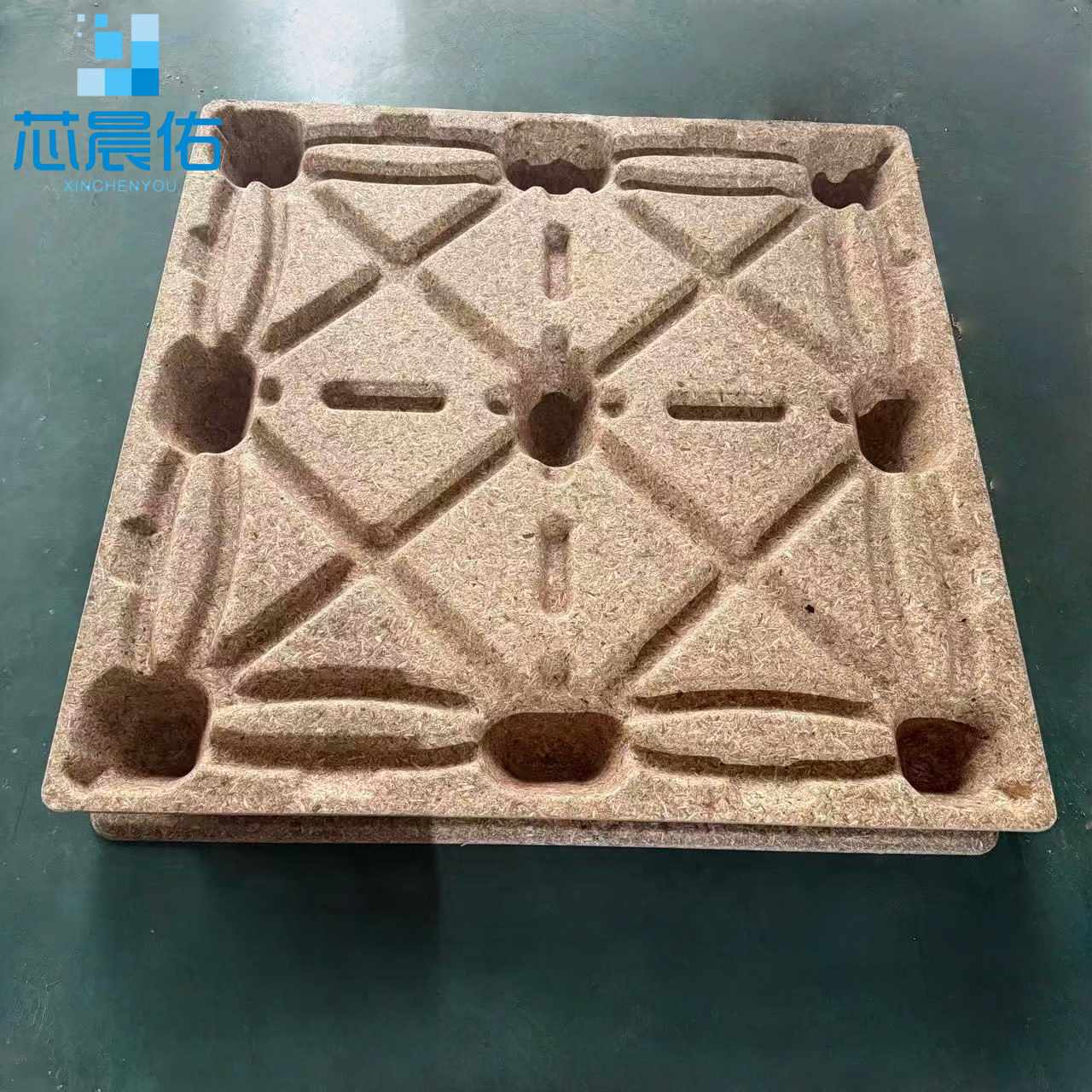compress wood pallet-double2
