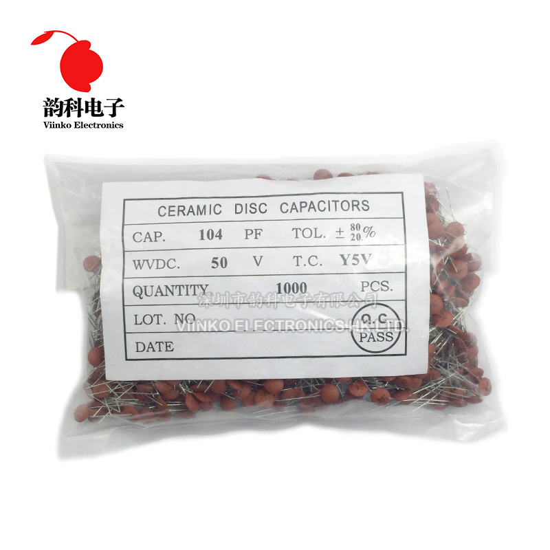 1000pcs Ceramic capacitor 50V 22PF 22P