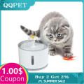 2.4L 2 style Automatic Cat Water Fountain For Pets Water Dispenser Large Spring Drinking Bowl Cat Automatic Feeder Drink Filter