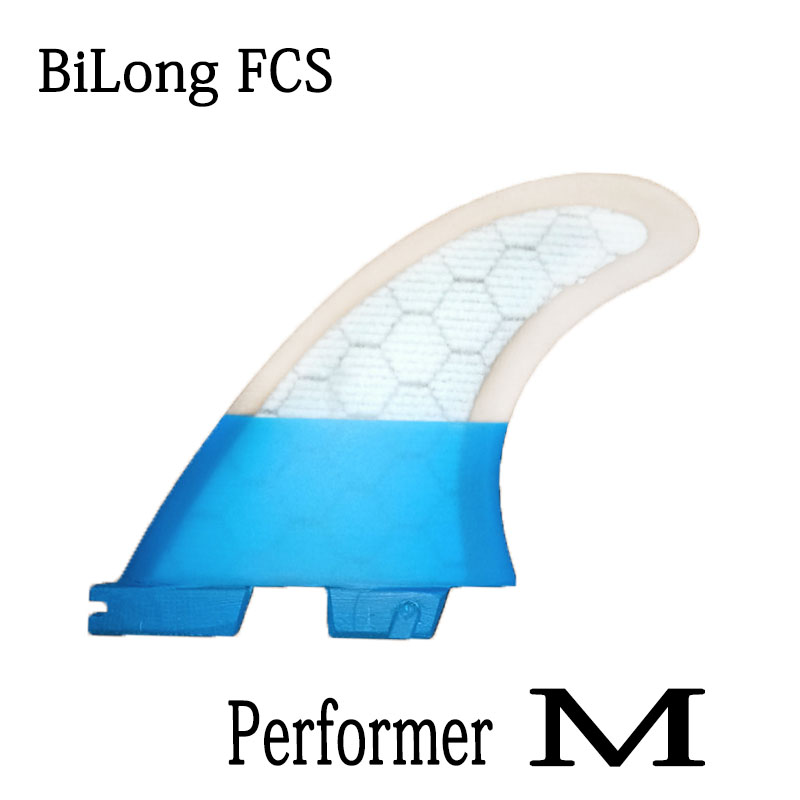 BiLong FCS II Tri FIN Performer M or L Size fiberglass water surfboard tail fin surfboard accessories surfing wakeboard surf
