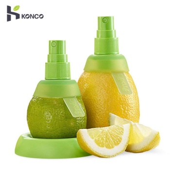 KONCO 2pcs Lemon Juice Sprayer, Manual Orange Juice Citrus Spray for fresh flavor, Lemon Squeezer for Salad, Kitchen Gadgets