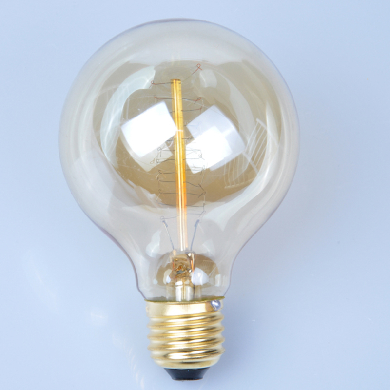 Retro Edison E27 40W Filament Light Bulb G80 Globe Lamp Vintage Bright Incandescent Bulbs Lighting Bulbs