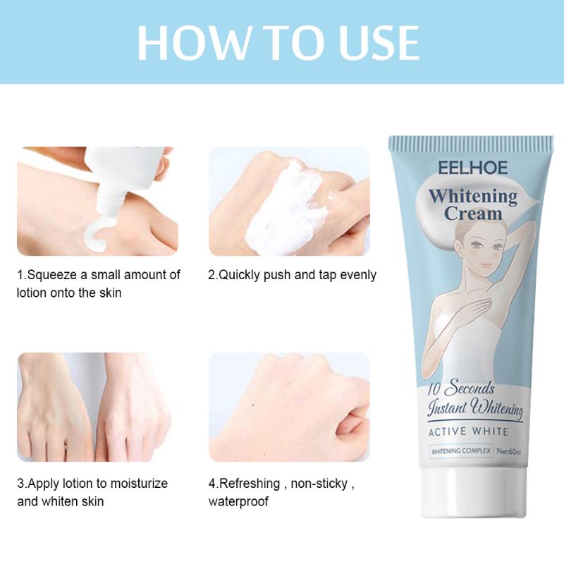 Bleaching Face Body Cream Underarm Whitening Cream Skin Whitening Moisturizing Body Lotion Skin Lightening Cream TSLM1