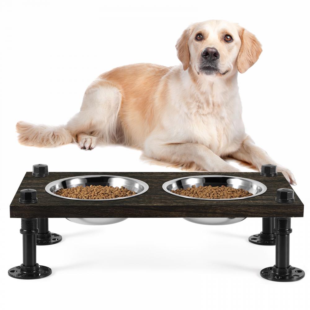 Dog Bowl With Stand Raised
