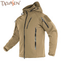 TACVASEN Men's Tactical Jacket Winter Sports Hiking Skiing Windproof Fleece Lined Army Coats Multi-Pockets Outdoor Jackets M-4XL