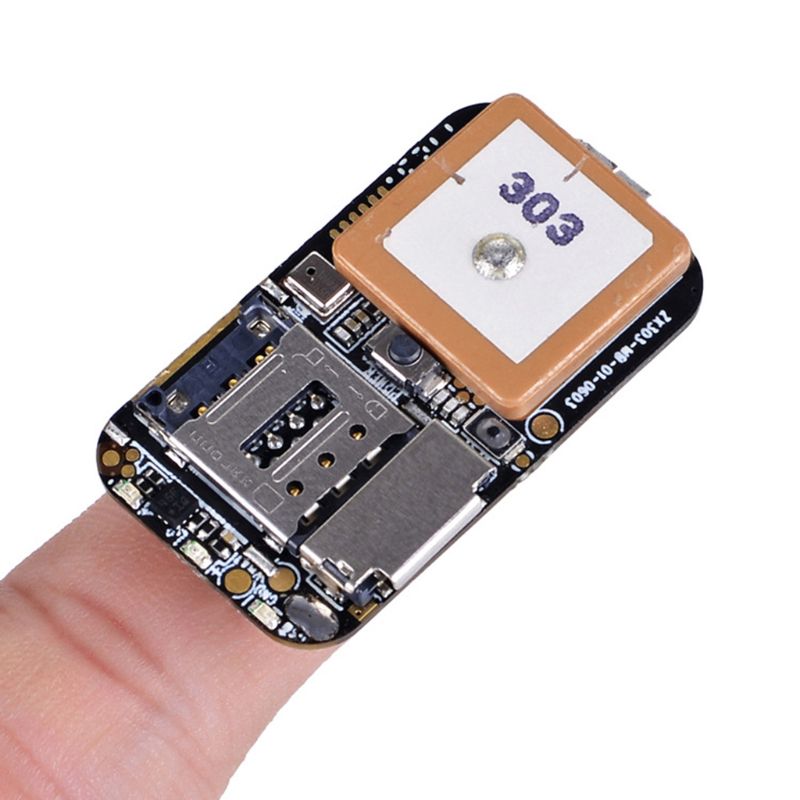 New 1 Pc Super Mini Size GPS Tracker GSM AGPS Wifi LBS Locator Free Web APP Tracking Voice Recorder ZX303 PCBA Inside