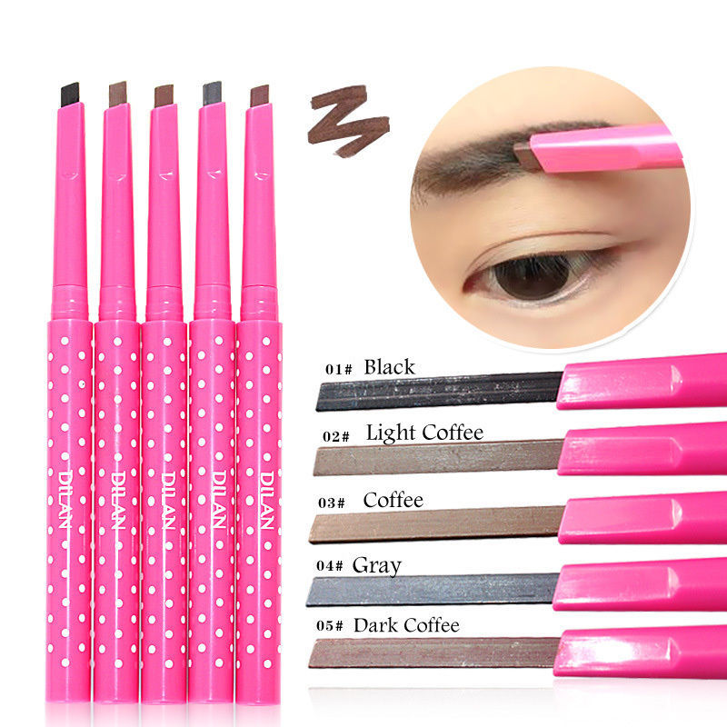 Dark Brown Eyebrow Pencil Enhancers Women Waterproof Makeup Product Brown 7 Days Eye Brow Eyebrow Tattoo Pen Liner Long-lasting