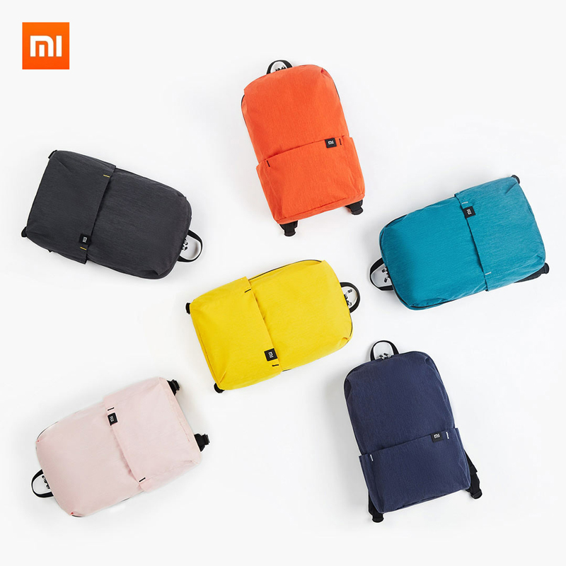 New Original Xiaomi 10L 20L Backpack Bag Colorful Leisure Sports Chest Pack Bags Unisex For Mens Women Travel Camping