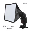 New Flash Diffuser Reflector Softbox Professional Mini Photo Diffuser Round Square Soft Light Box for Canon Nikon Sony Camera