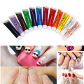 12 Color 3D Nail Art Paints Mix Color Drawing Painting Design UV Gel Acrylic Nail Art Tips Ingernail Decorations Nail Tool TSLM1