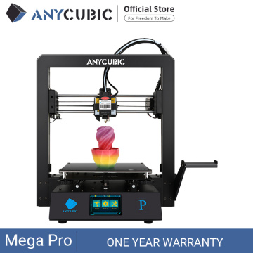 ANYCUBIC Mega Pro 3D Printer Printing Laser Engraving Touch Screen Printing TPU Filament Dual Gear Extruder 3D Laser Printer