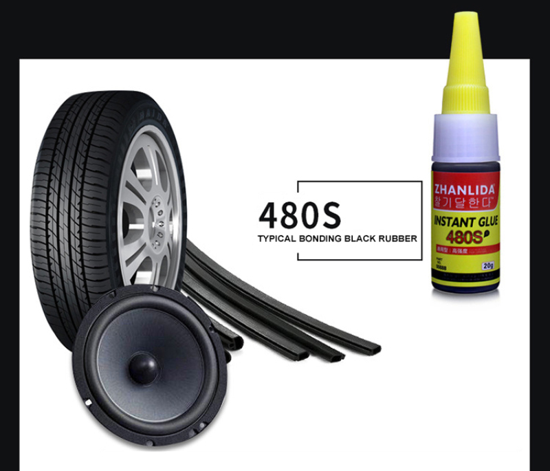 1pcs Bicycle Tire Tube Patching Glue Rubber Cement Adhesive Repair Tool Black Super Glue Window Speaker Seal Tire Repair Glue