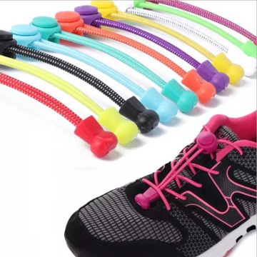 23colors Stretching Lock Lace Sneaker ShoeLaces Elastic Shoe Laces Shoe lacets Shoestrings Running/Jogging/Triathlone