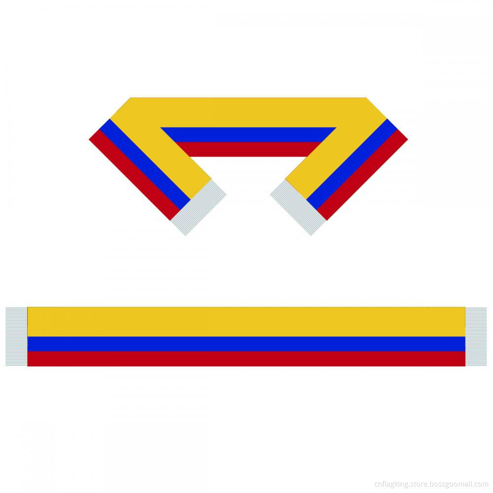 15*150CM Colombia Scart Flag Football Team Scarf Soccer Fans Scarf