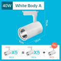40W White Body