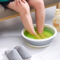 Large Size Portable Plastic Basin For Wash Car Clothes Vegetable Washing Folding Basins Home Kitchen Traveling Cleaning Tools