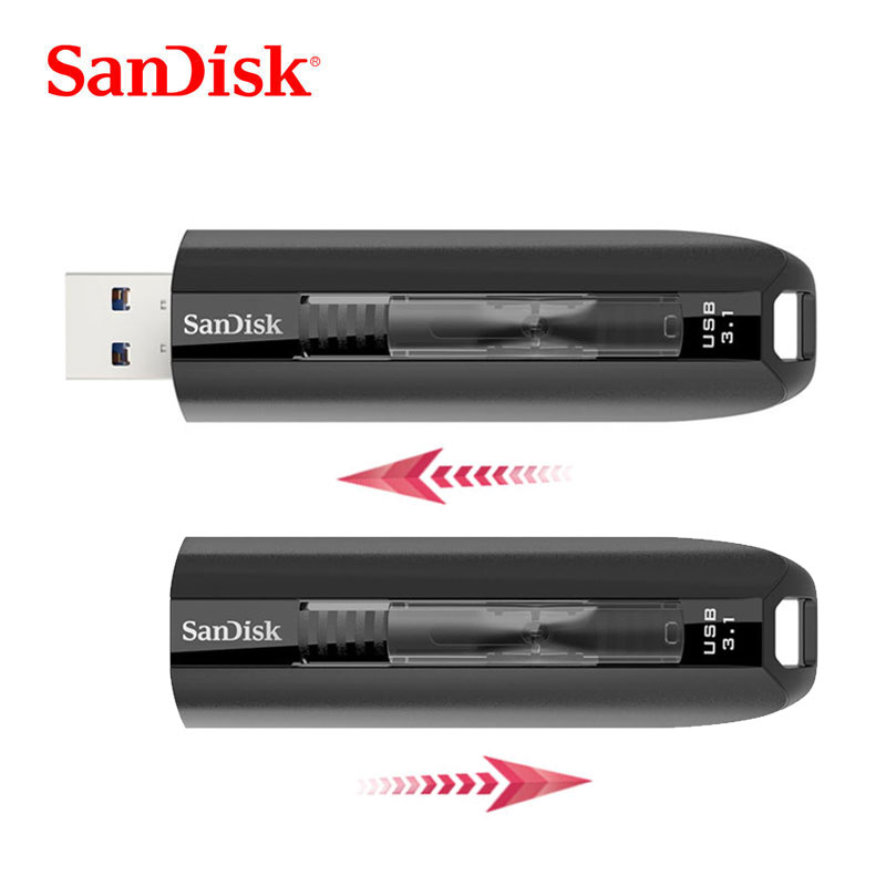 SanDisk Extreme Go USB 3.1 Flash Drive 128GB Pendrive 64GB High-Speed Memory Usb Stick Storage Device U Disk SDCZ800