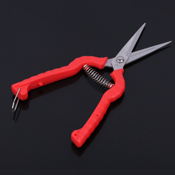 Creative Sharp Red Simple Multi-function Pruning Scissors Pointed Mouth Garden Shears Gardening Scissors Branch Pruner Cutter