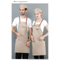 Long Apron Denim Restaurant Hotel Waist Chef Apron Bar Pub Kitchen Waiter Waitress Cook Apron Universal Cooking Hat Caps 56-58cm