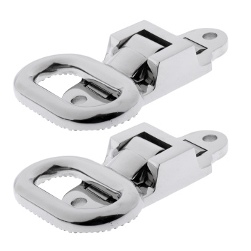 2 Pieces Boat Yacht Car Truck Transom Small Folding Mast Step - Marine Grade 316 Stainless Steel Corrosion resistance Strong
