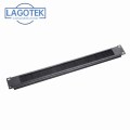 2pcs/lot 1U 19Inch RACK MOUNT Blanking Plate Rack Mounting Blank Network Brush panel Server Cabinet Cable Management