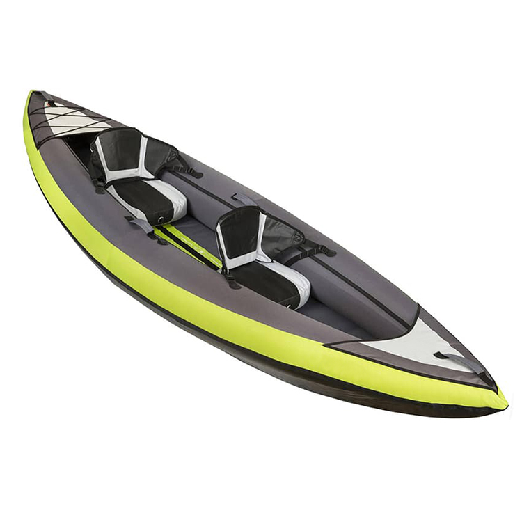 Double inflatable toy canoe 3 Person Inflatable fishing kayak surfing camping raft boats ships barco water sports plastic boat