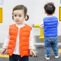 Kids Baby Coat Vest Outwear Jacket Boys Light Warm Children's Waistcoats For Boy Girl Cotton Winter Autumn Toddler Coat Clothes