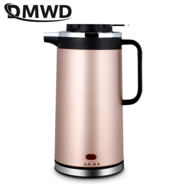 DMWD 1.8L Portable electric kettles Teapot water boiler Quick Heating samovar for Travel kitchen Instant Heating stainless steel