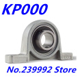 NEW 10mm KP000 kirksite bearing insert bearing shaft support Spherical roller zinc alloy mounted bearings pillow block housing