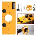 BINOAX 35mm Concealed Cabinet Hinge Jig Wood Hole Saw Drill Locator For Kreg Guide Tool