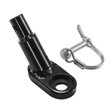 High Quality Steel Bicycle Trailer Accessories Towing Head Trailer Hitch Mount Black Bicycle Rear Axle with The Rear Axle Nut