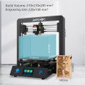 ANYCUBIC Mega Pro 3D Printer FDM Printing Laser Engraving Touch Screen Printing TPU Filament Dual Gear Extruder 3D Printer