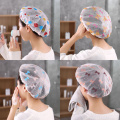 New Pe Shower Bath Cap Oil-proof Waterproof Headgear Variations Thicker Audult Women Bathroom Accessories For Long Hair Bag