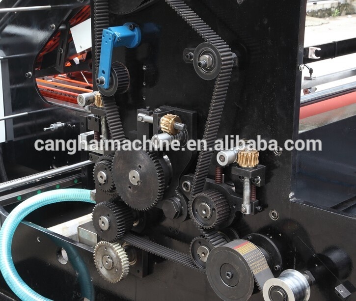 Canghai good quality carton box paper flute laminating machine3