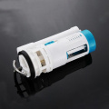 New Marine Double Toilet Accessories Set Outlet Valve Old Fashioned Single Drain Valve Water Tank Fitting white+blue