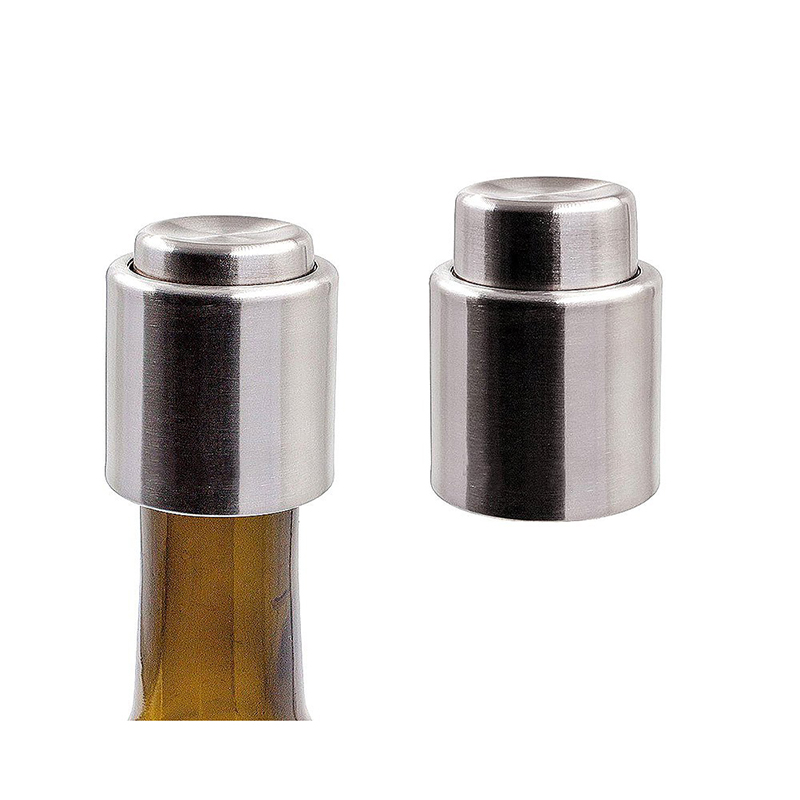 Stainless Steel Vacuum Sealed Wine Bottle Stopper Preserver Pump Sealer Bar Stopper Keep Your Best W