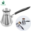 Stainless Steel Turkish Coffee Pot Cevze Ibrik Arabica Coffee Maker Kettles Percolators European Long Handle Mocha Moka Pots