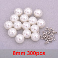 8mm White Pearl