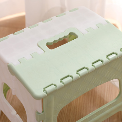Folding Home Kids Children Plastic Step Stool Portable Folding Chair Small Bench Stool Living Room Furniture Home Furniture