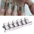 1 Pack Professional Fiberglass Nail Extension Nail Silk Wraps Extension Acrylic Nail Form With Curvature Clips #298124