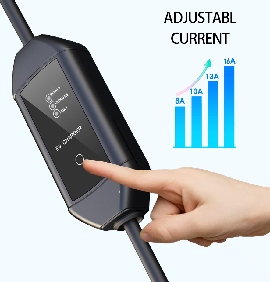 7kW AC Portable Type EV Charging Pile OEM/ODM