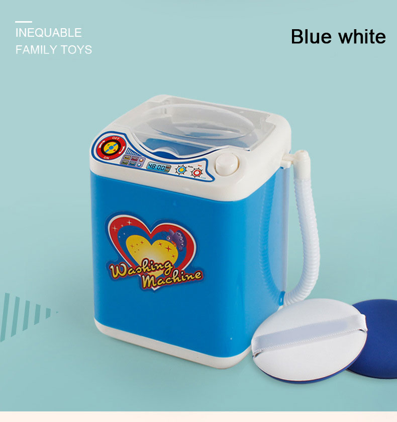 Mini Beauty Powder Puff Blender Washing Machine Electric Cute Cosmetic Makeup Brushes Cleaner Washer Tool